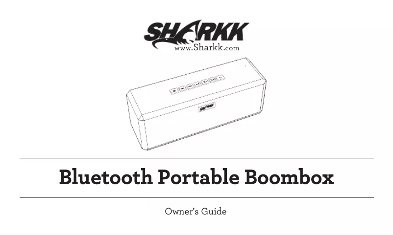 Imagen de la primera página del manual del dispositivo SP-SKBT83