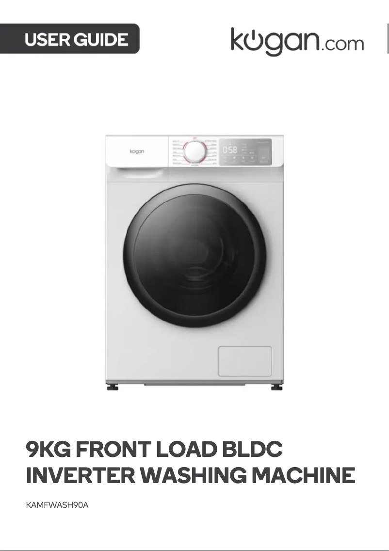 Página 1 del manual Manual de usuario Kogan KAMFWASH90A
