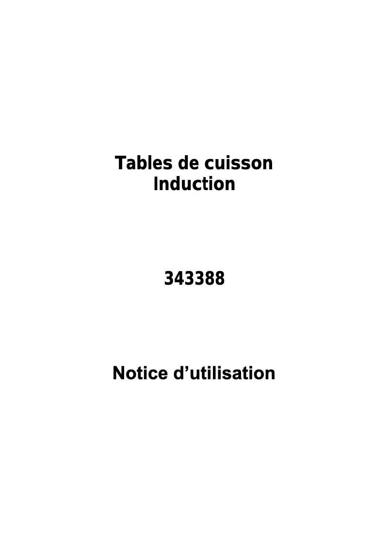Página 1 del manual Manual de usuario Brico Dépôt 343388