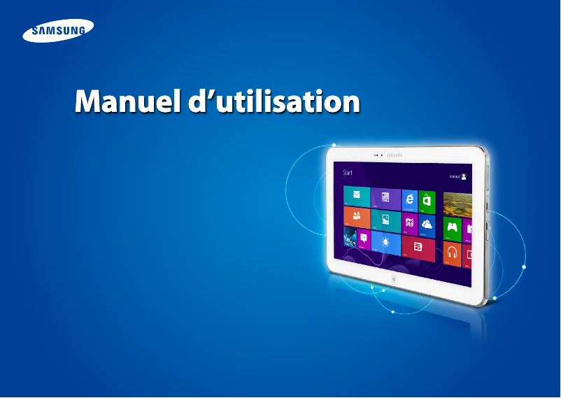 Imagen de la primera página del manual del dispositivo ATIV Tab XE300TZC