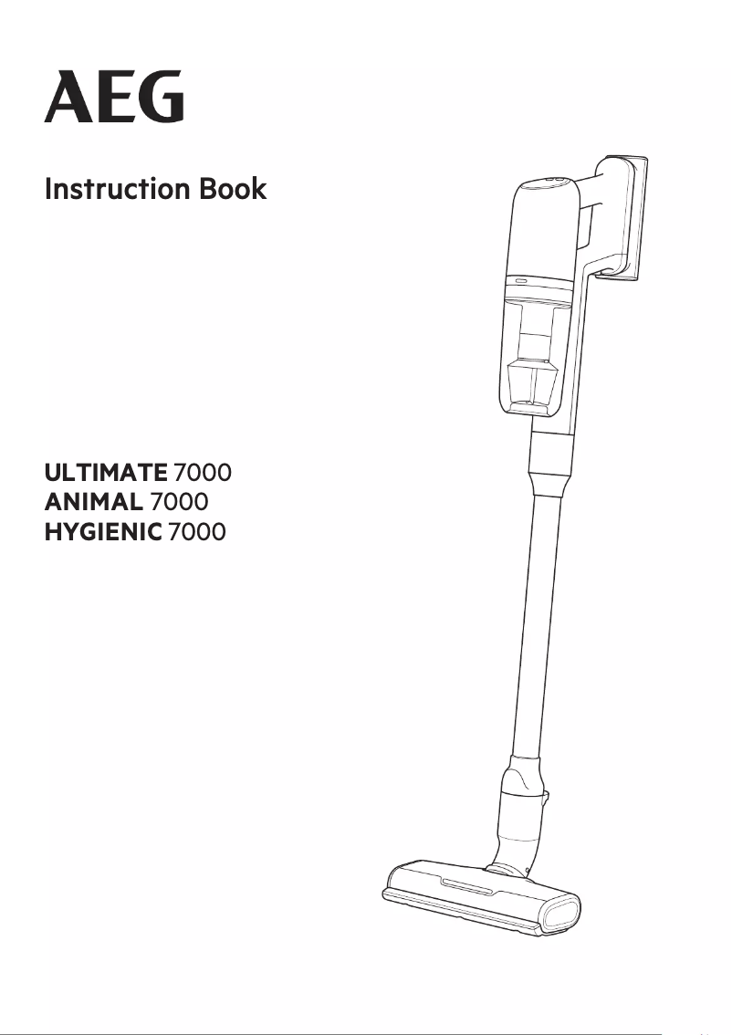 Imagen de la primera página del manual del dispositivo Animal 7000