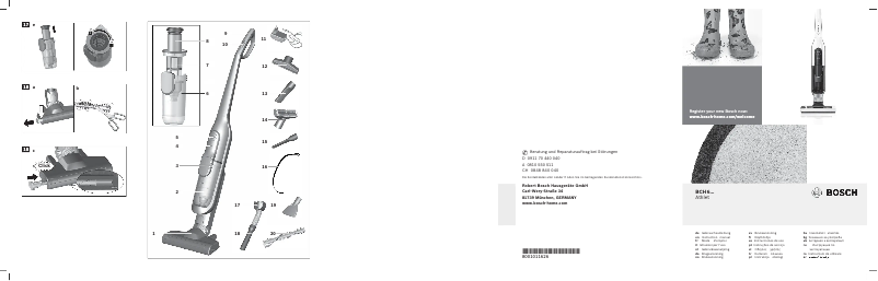 Imagen de la primera página del manual del dispositivo Athlet Zoo'o BBH6256P1