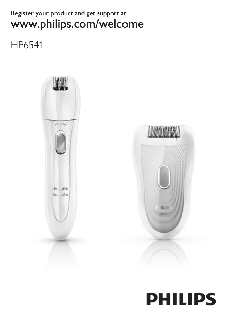 Imagen de la primera página del manual del dispositivo HP6541