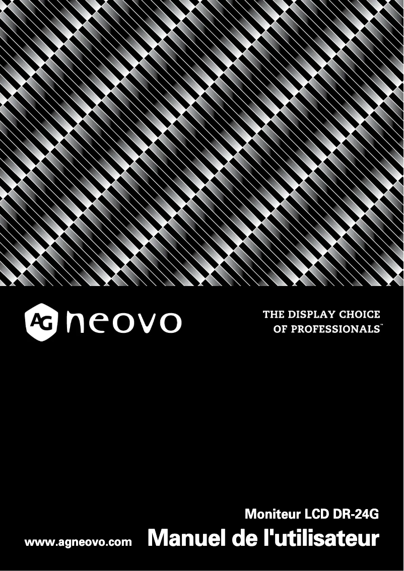 Imagen de la primera página del manual del dispositivo DR-24G