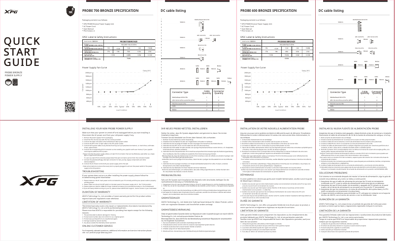 Página nº 1 - Manual de usuario ADATA PROBE Bronze
