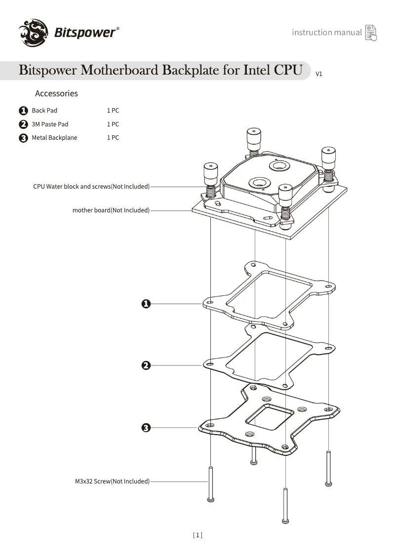 Imagen de la primera página del manual del dispositivo BP-ICB