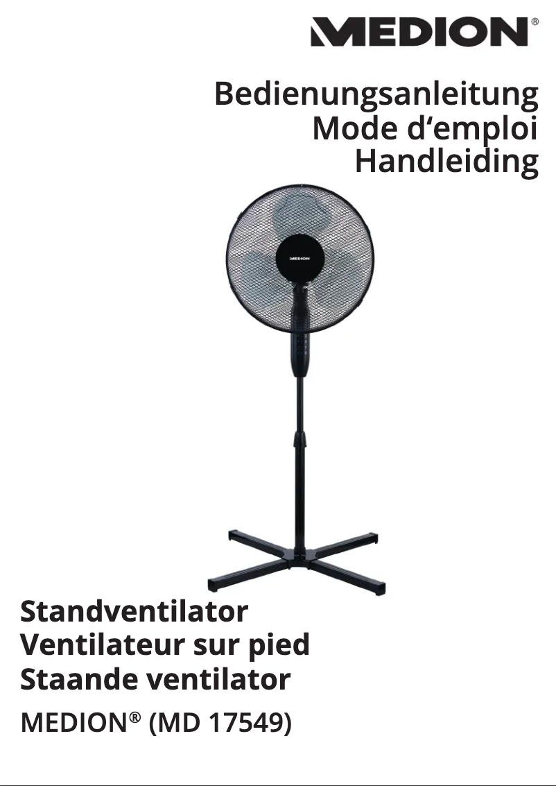 Página 1 del manual Manual de usuario Medion MD 17549