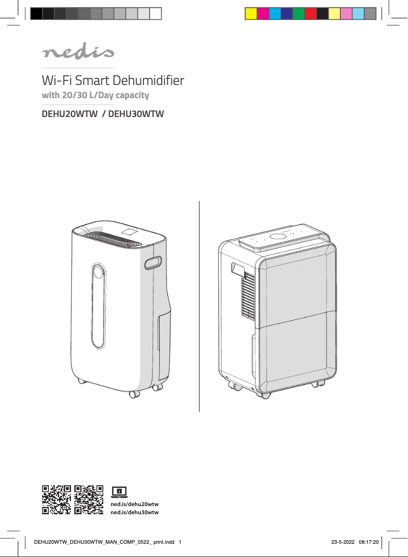 Página 1 del manual Manual de usuario Nedis DEHU20WTW