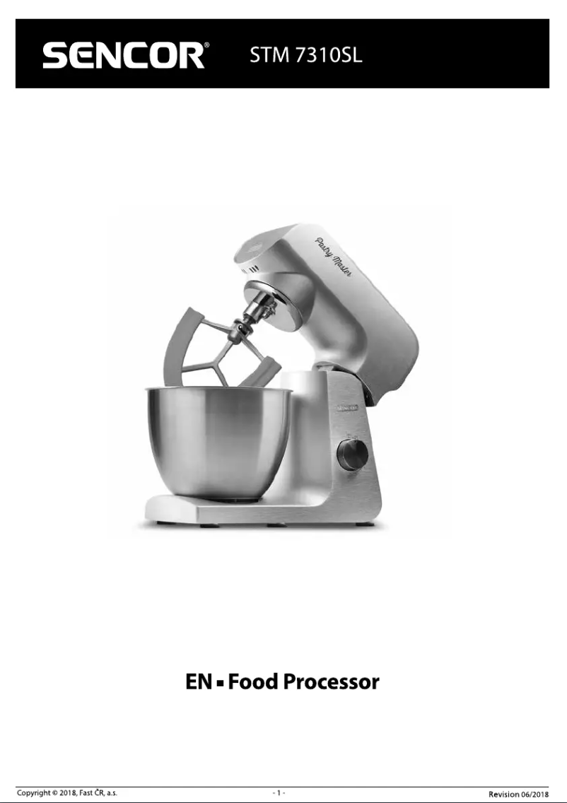 Imagen de la primera página del manual del dispositivo STM 7310SL