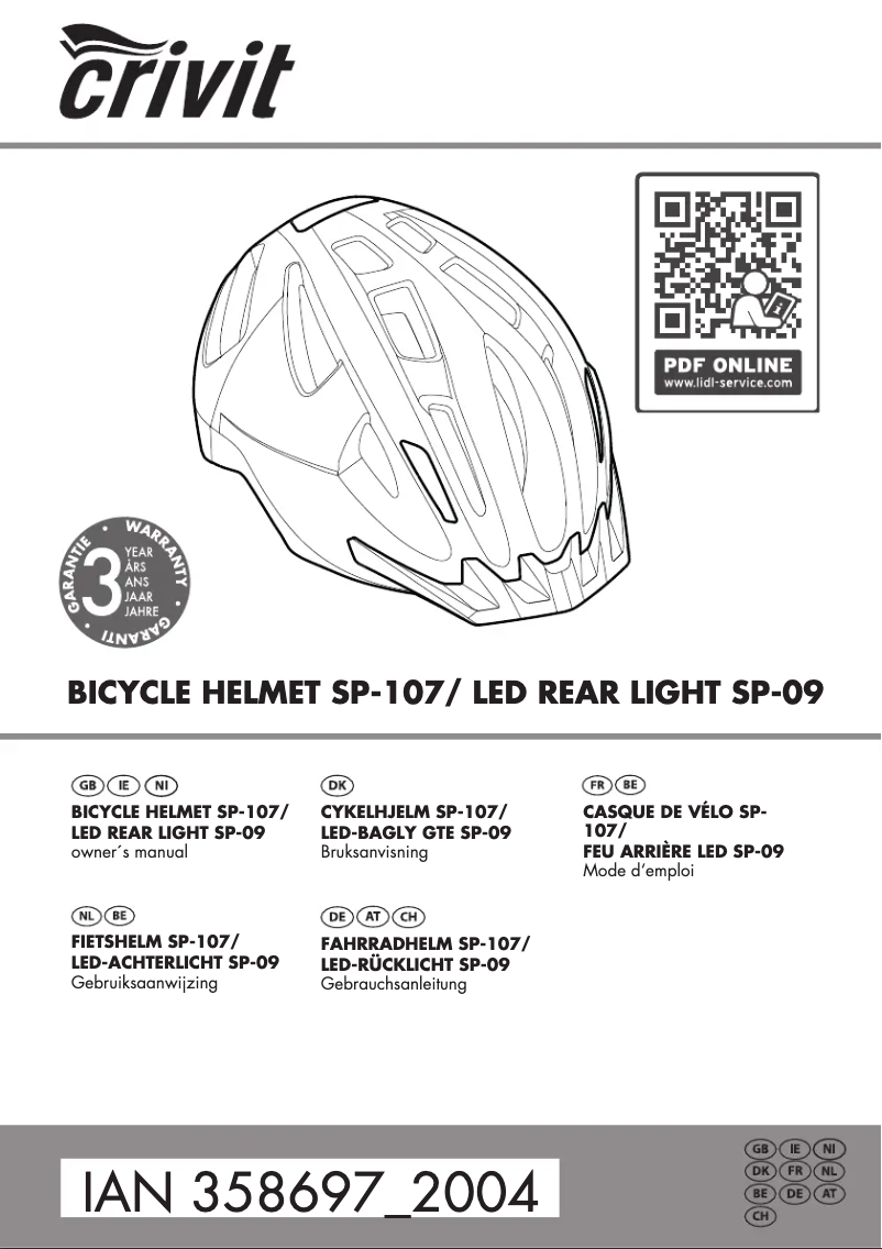 Imagen de la primera página del manual del dispositivo IAN 358697