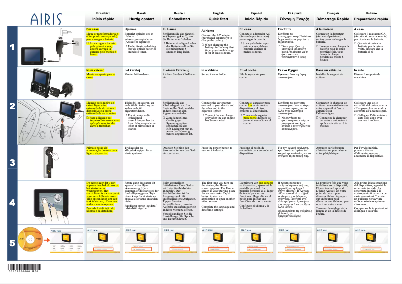 Imagen de la primera página del manual del dispositivo T930