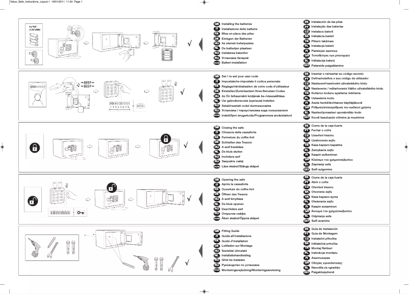 Imagen de la primera página del manual del dispositivo YSV/390/DB1