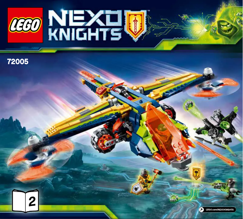 Página 1 del manual Manual de usuario Lego Nexo Knights 72005
