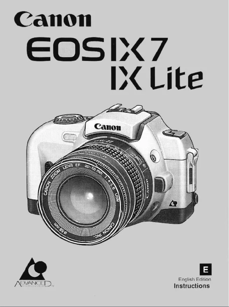 Imagen de la primera página del manual del dispositivo EOS IX 7