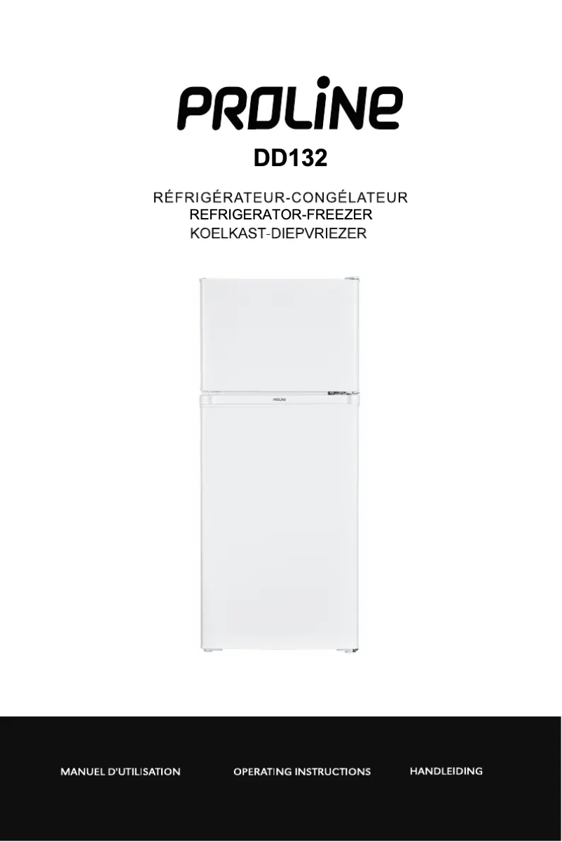 Imagen de la primera página del manual del dispositivo DD132