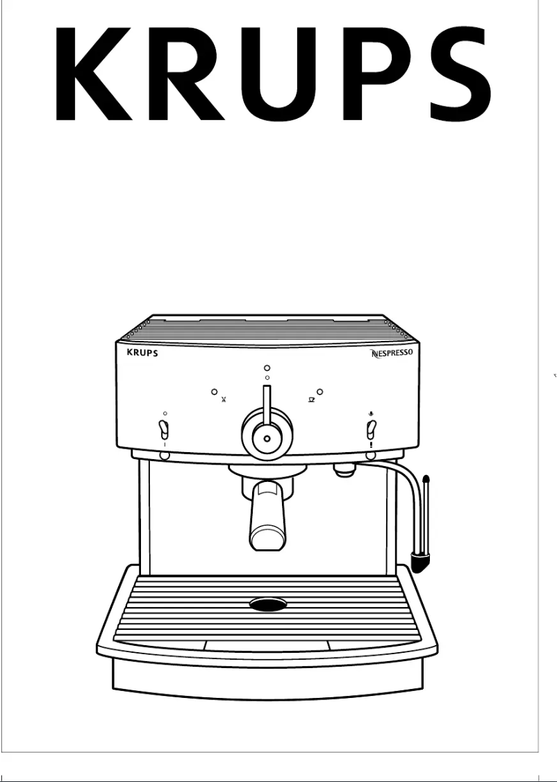 Página 1 del manual Manual de usuario Krups Nespresso Plus F896