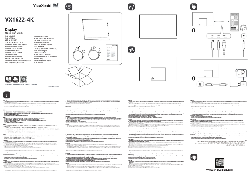 Imagen de la primera página del manual del dispositivo VX1622-4K