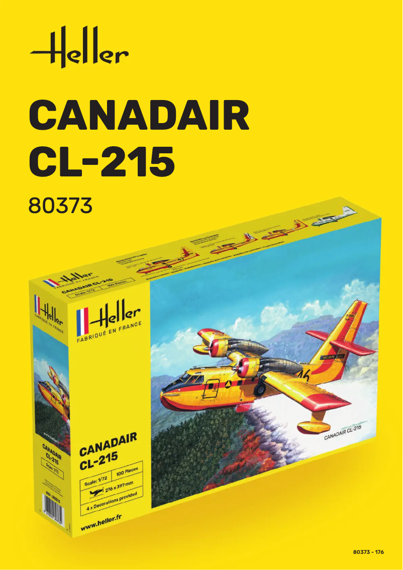 Imagen de la primera página del manual del dispositivo Canadair CL-215 80373