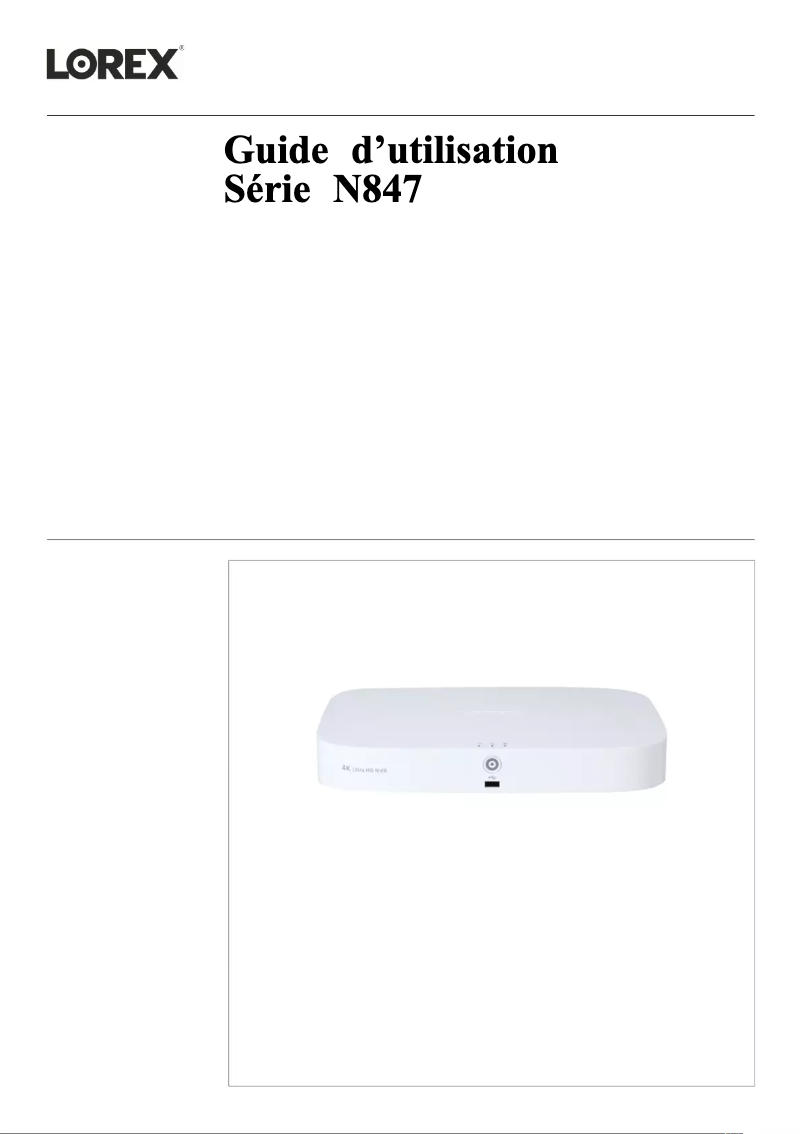 Imagen de la primera página del manual del dispositivo N847A62