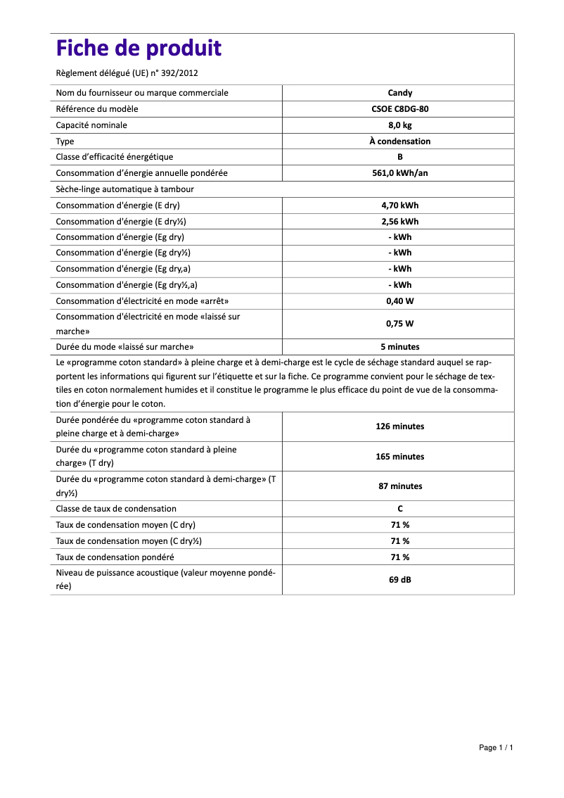 Imagen de la primera página del manual del dispositivo CSOE C8DG-80