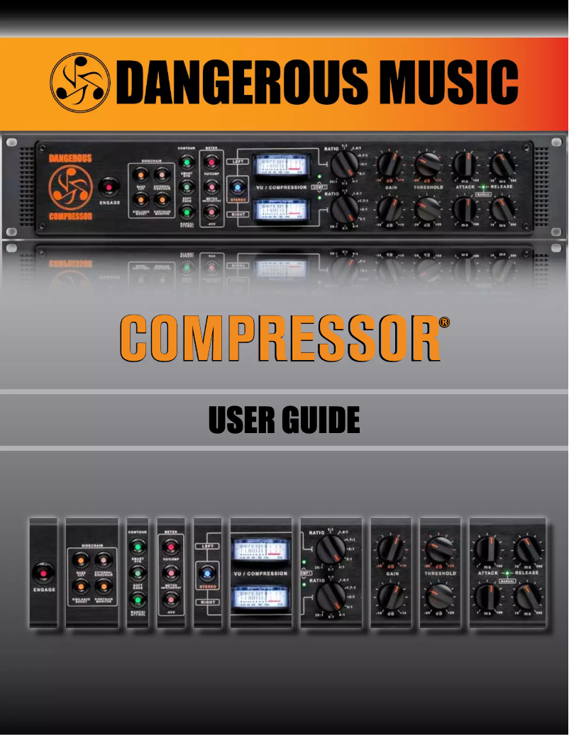Página 1 del manual Manual de usuario Dangerous Music Compressor