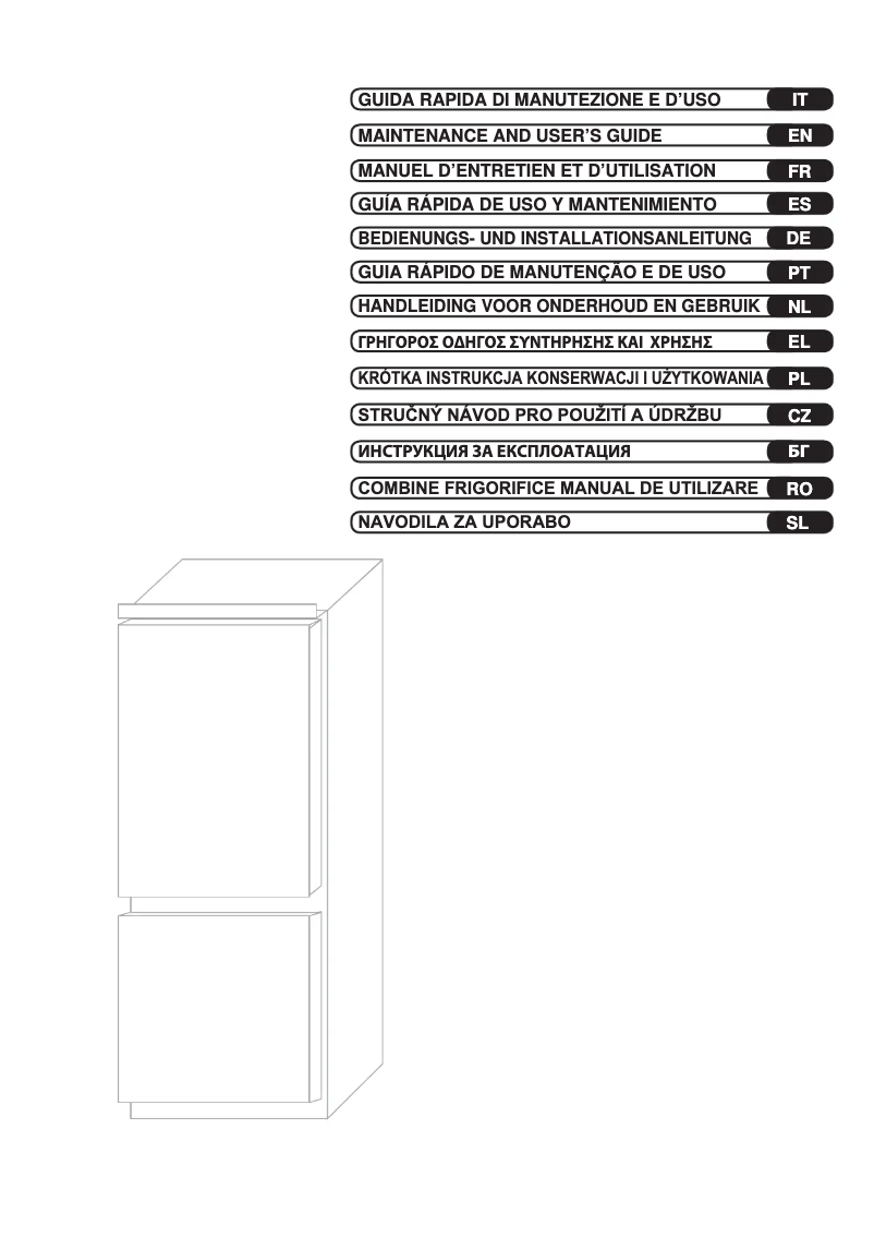 Página 1 del manual Manual de usuario Baumatic BRCIF 182 FT