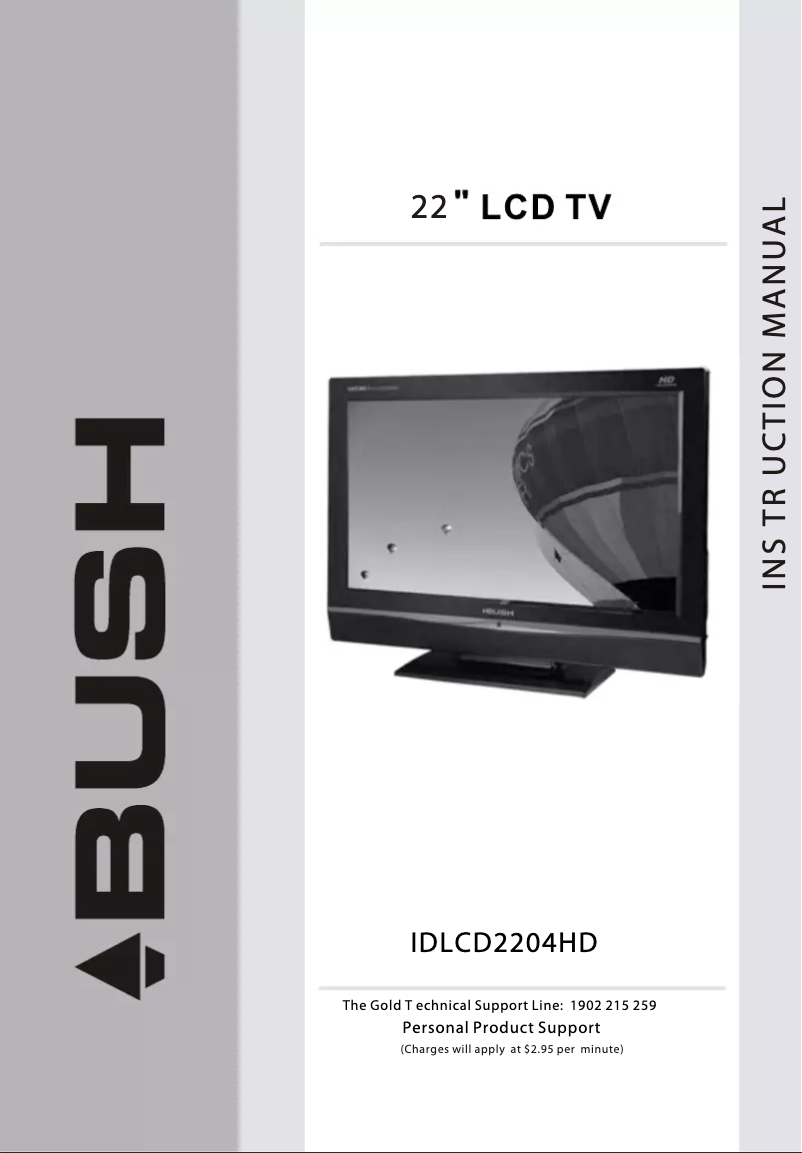 Imagen de la primera página del manual del dispositivo IDLCD2204HD