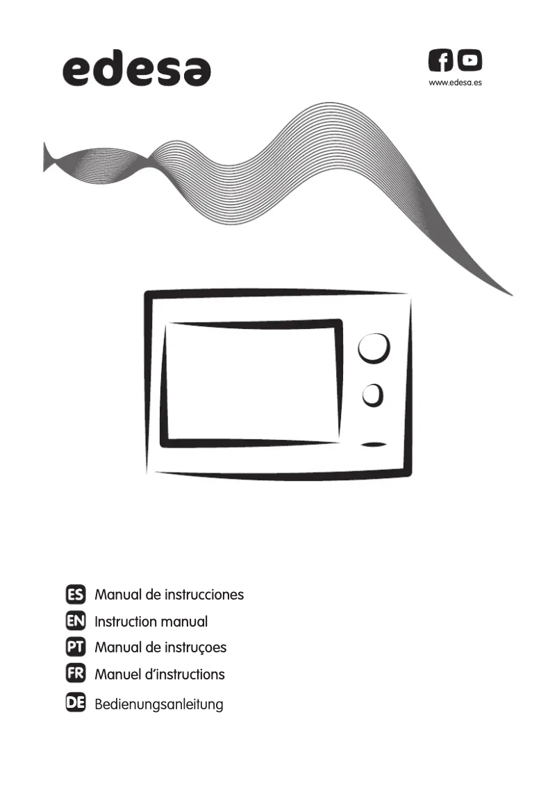 Página 1 del manual Manual de usuario Edesa EMW-2020-IG WH