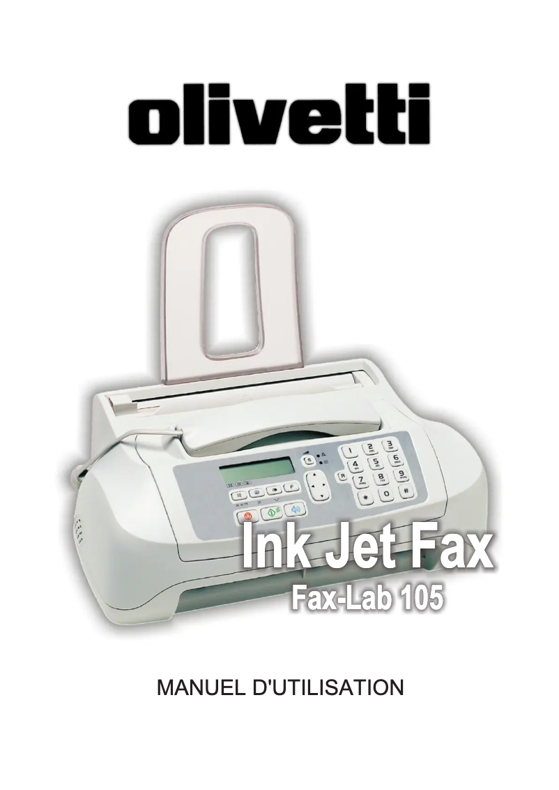 Página nº 1 - Manual de usuario Olivetti Fax-Lab 105