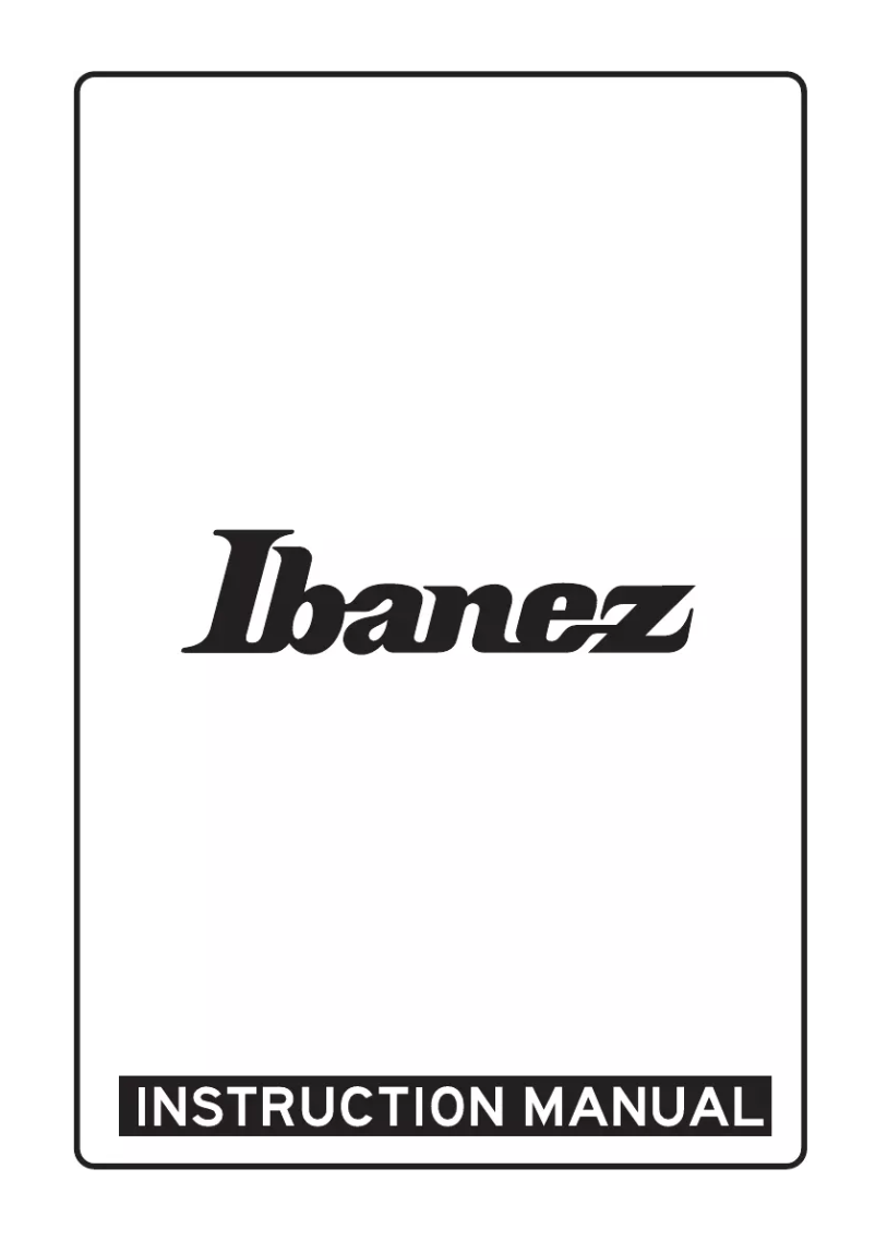 Página nº 1 - Manual de usuario Ibanez GIO GSR206L
