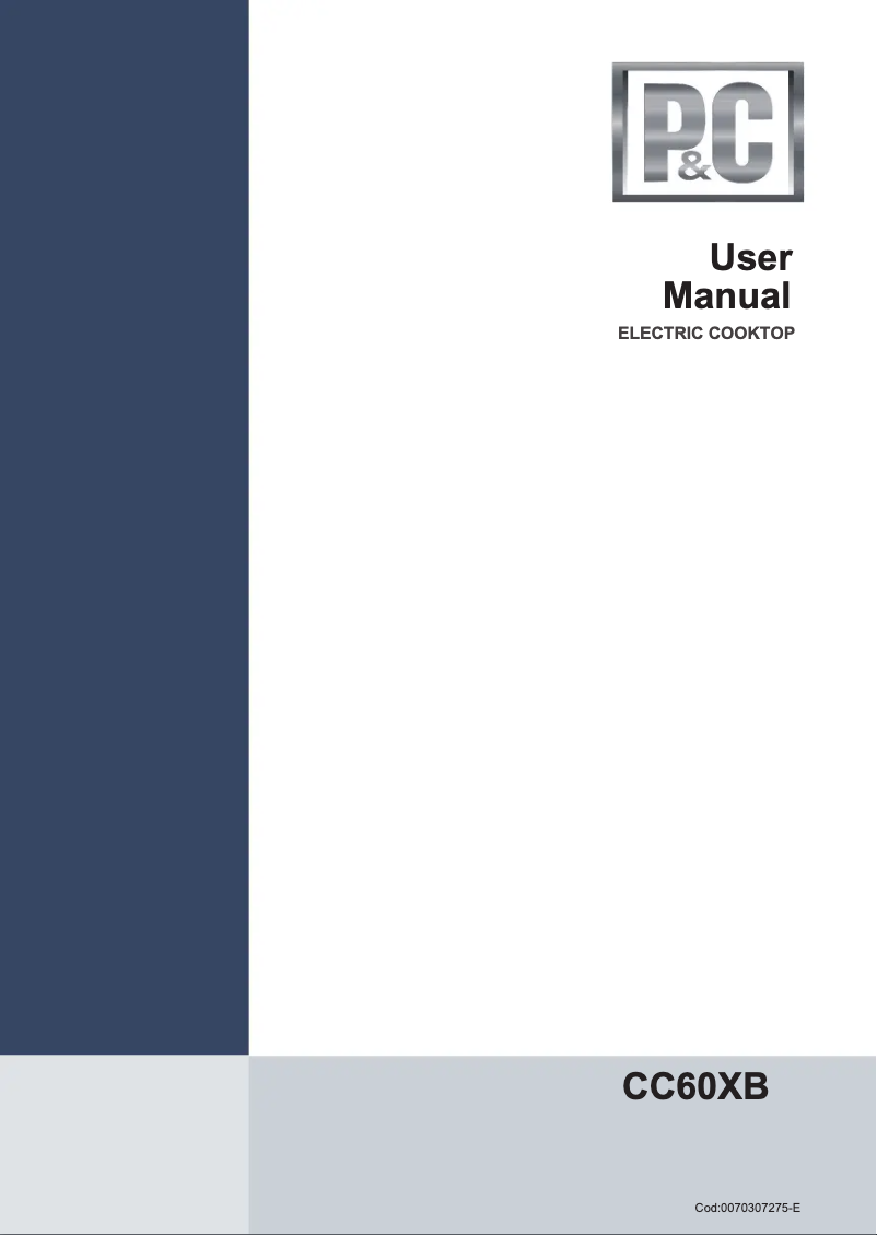 Página nº 1 - Manual de usuario Porter & Charles CC60XB