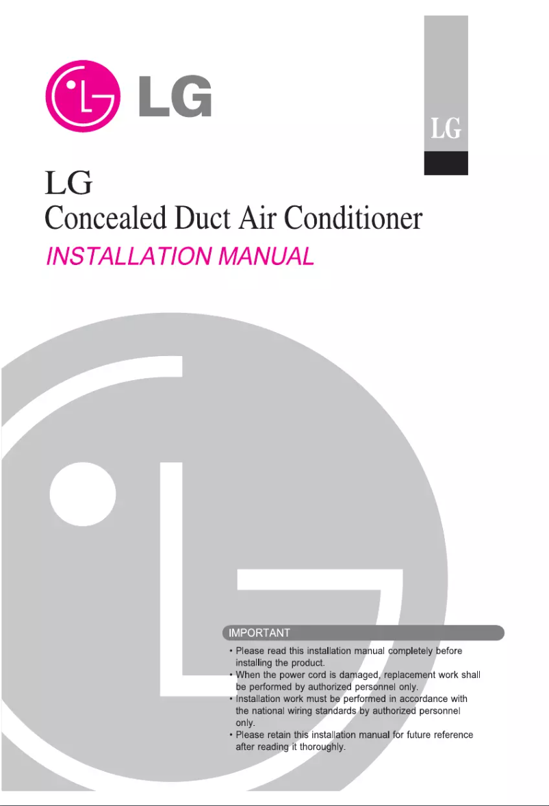 Página 1 del manual Manual de usuario LG B62UWYN881