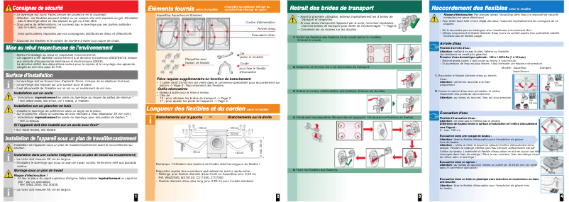 Imagen de la primera página del manual del dispositivo WAS28360FG