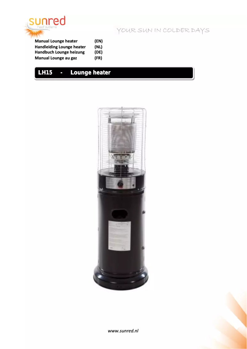 Página nº 1 - Manual de usuario SunRed Propus