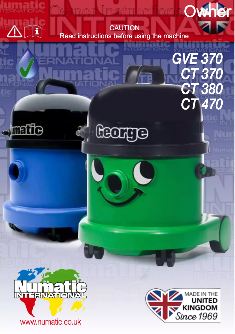 Imagen de la primera página del manual del dispositivo George GVE370-2