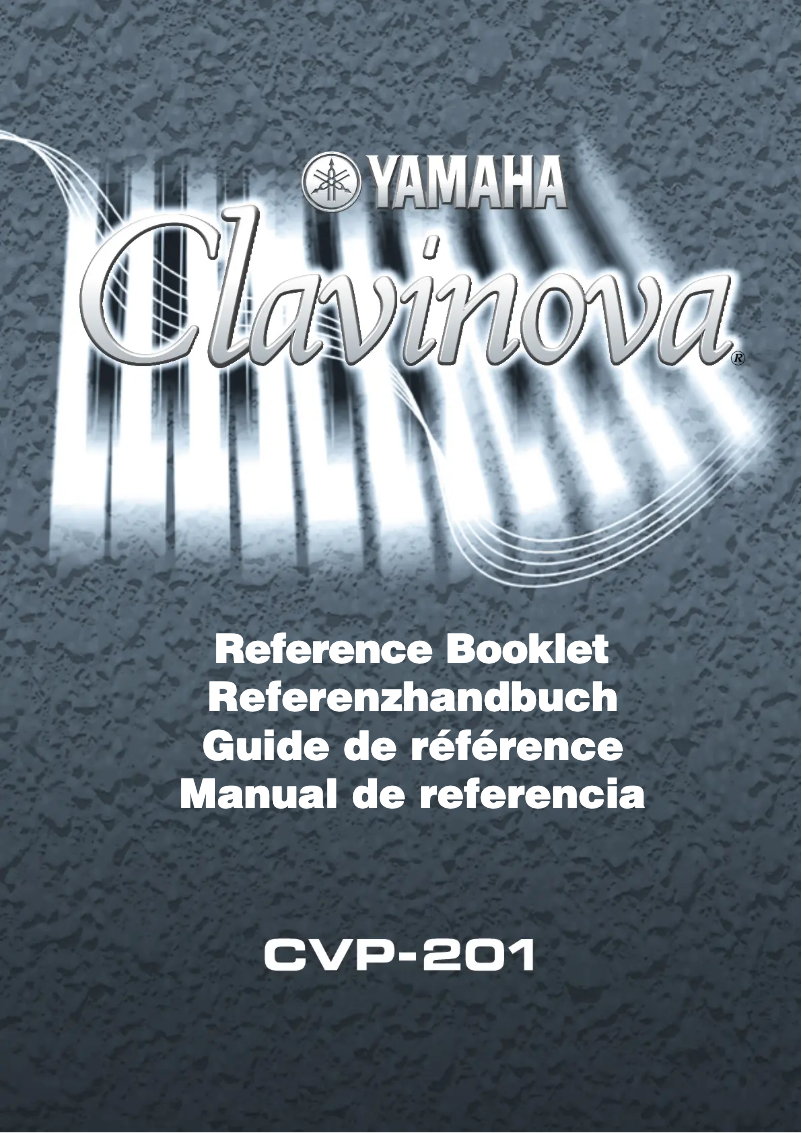 Página 1 del manual Manual de usuario Yamaha Clavinova CVP-201