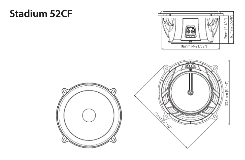 Imagen de la primera página del manual del dispositivo Stadium 52CF