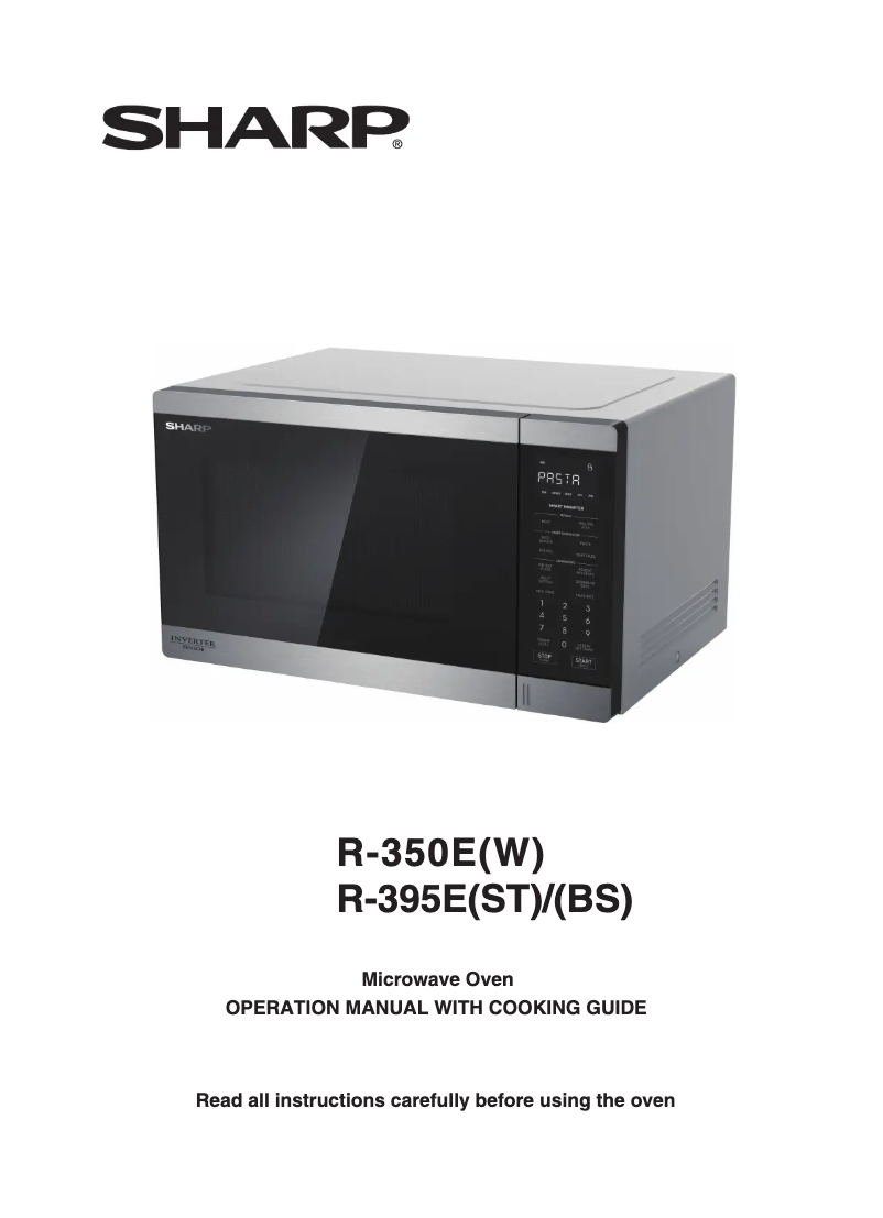 Página 1 del manual Manual de usuario Sharp R-395EST