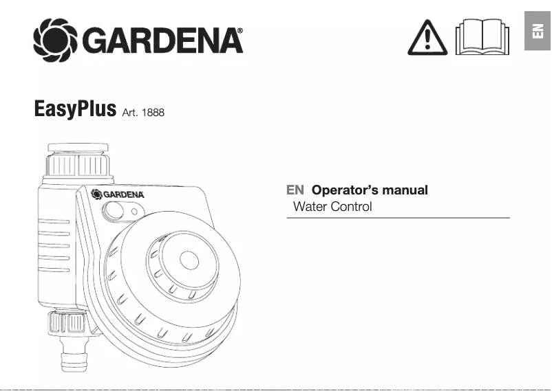 Página nº 1 - Manual de usuario Gardena EasyPlus 1888