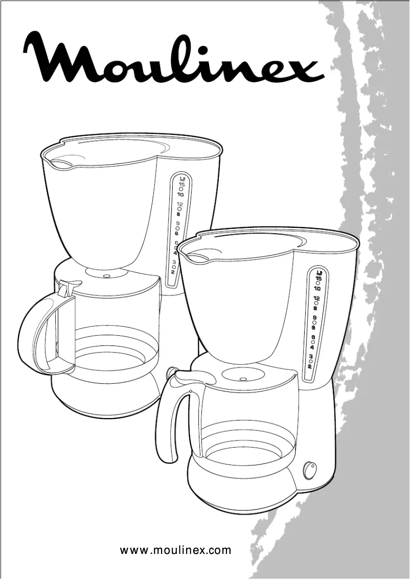 Página 1 del manual Manual de usuario Moulinex Divinys BCB1