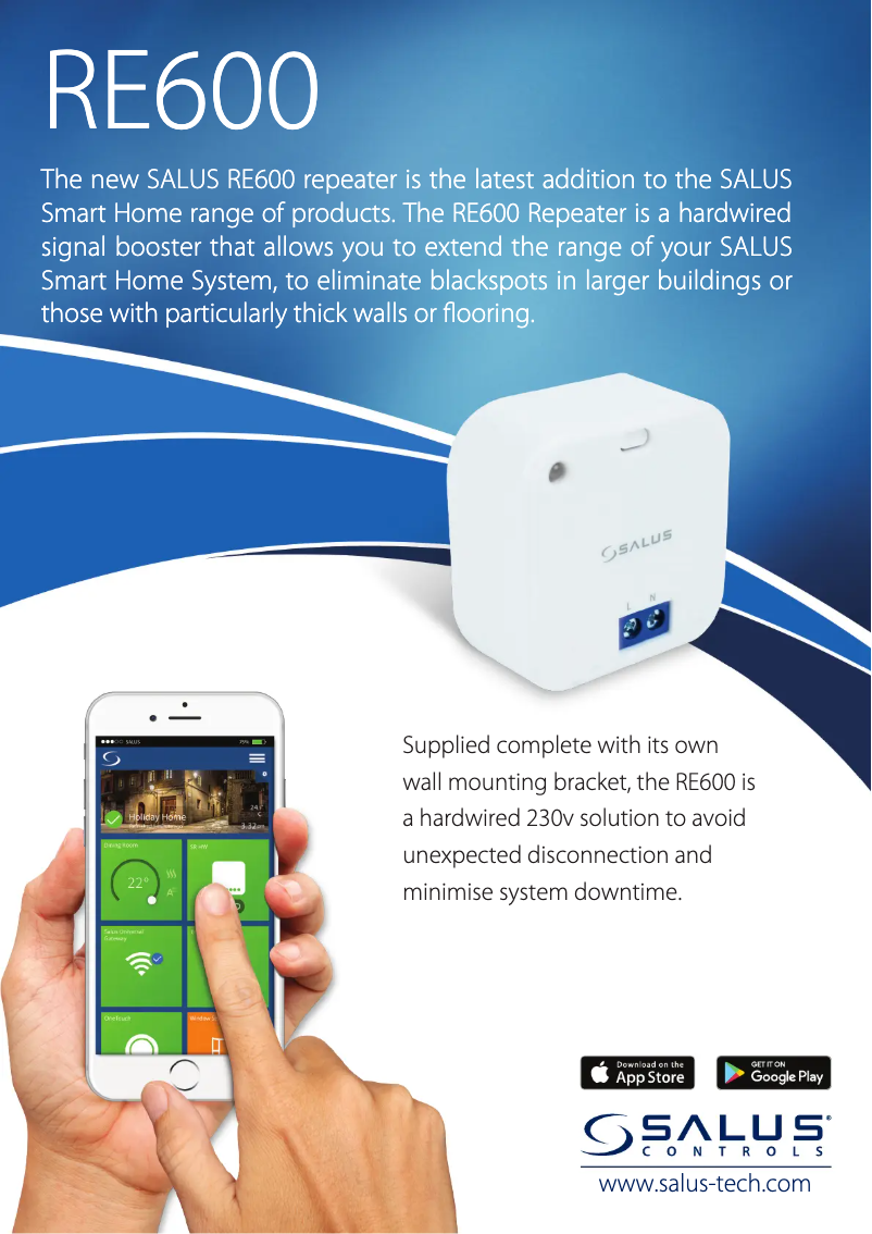 Imagen de la primera página del manual del dispositivo RE600