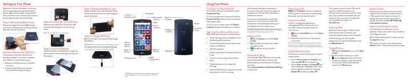 Página nº 1 - Guía de inicio rápido LG Lancet