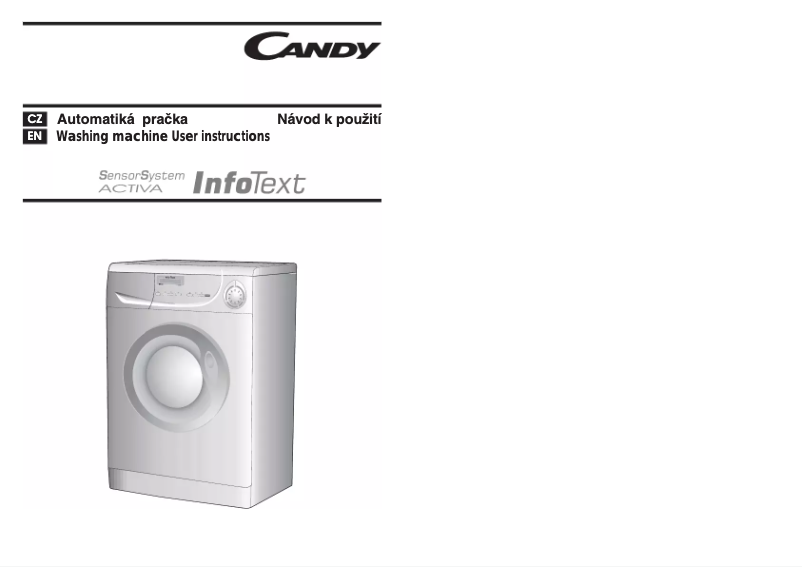 Página 1 del manual Manual de usuario Candy CM166