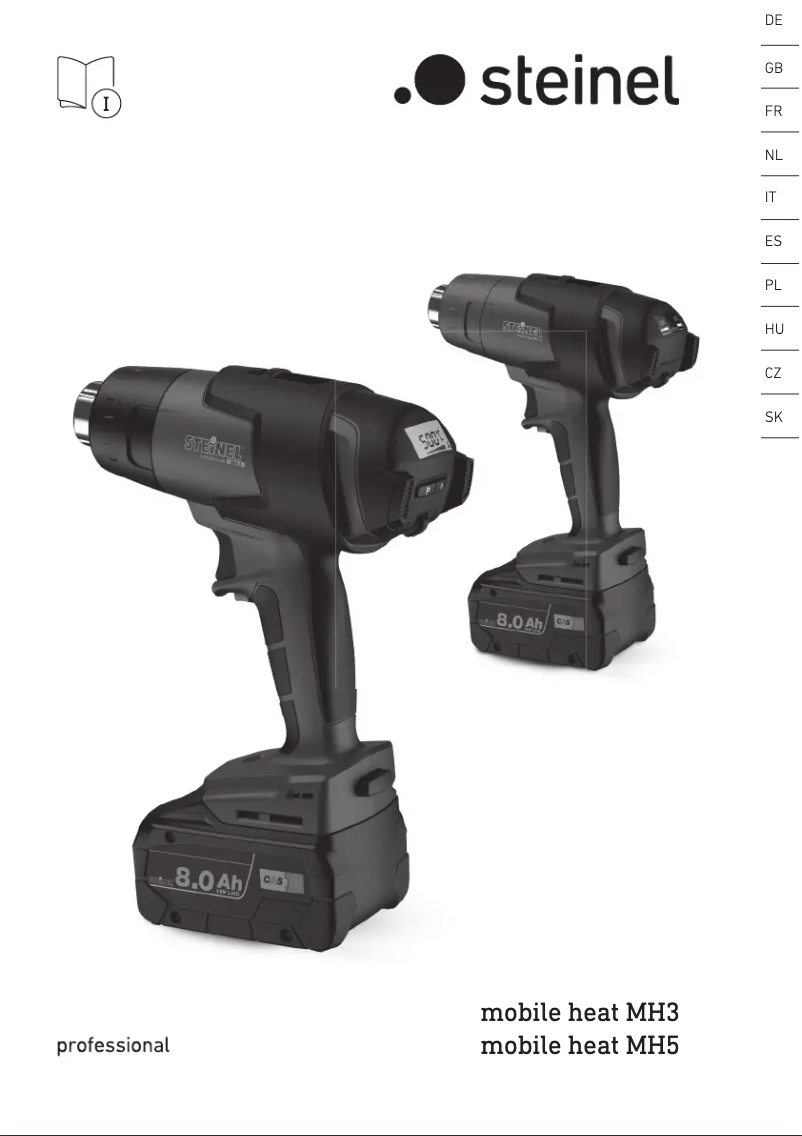 Página 1 del manual Manual de usuario Steinel SC 18