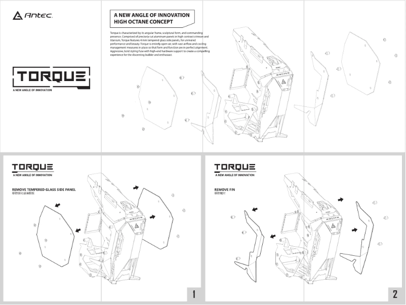 Imagen de la primera página del manual del dispositivo TORQUE