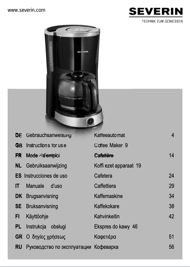 Imagen de la primera página del manual del dispositivo KA 4492
