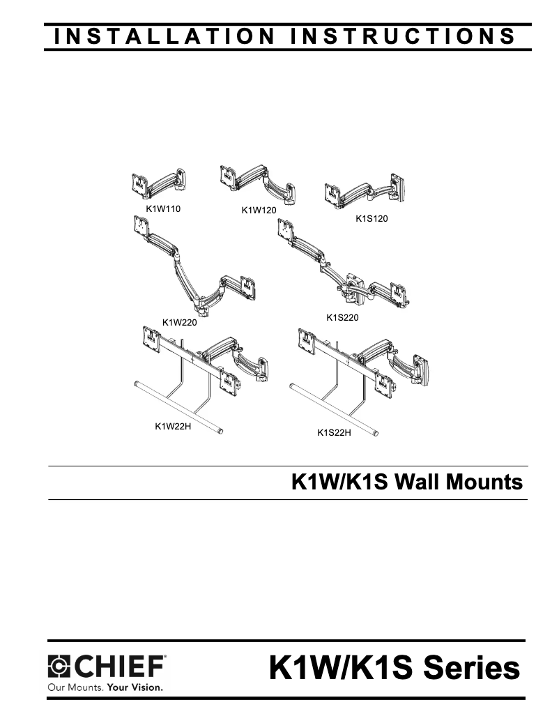 Imagen de la primera página del manual del dispositivo Kontour K1W110