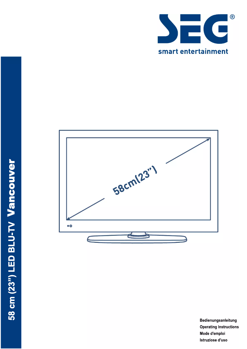 Imagen de la primera página del manual del dispositivo Vancouver