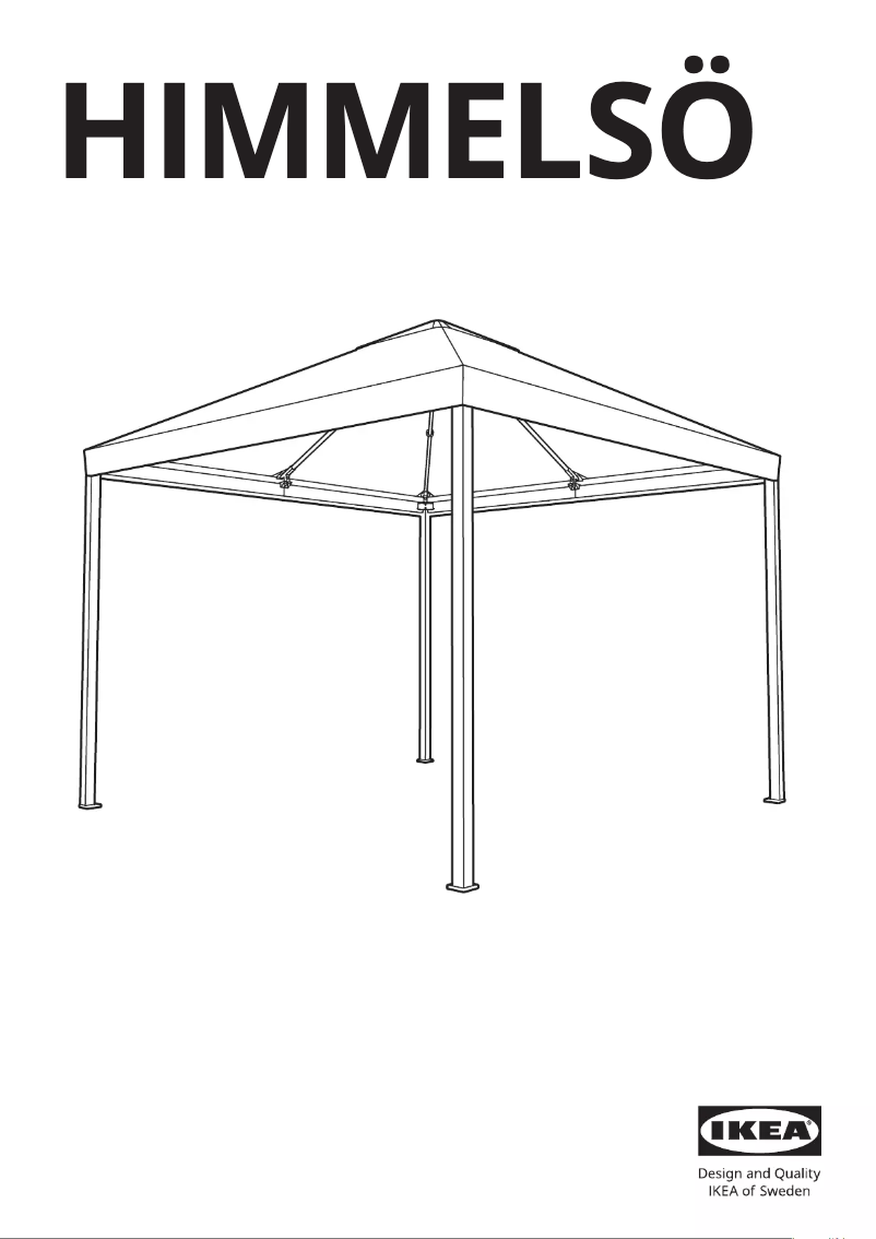 Imagen de la primera página del manual del dispositivo HIMMELSÖ