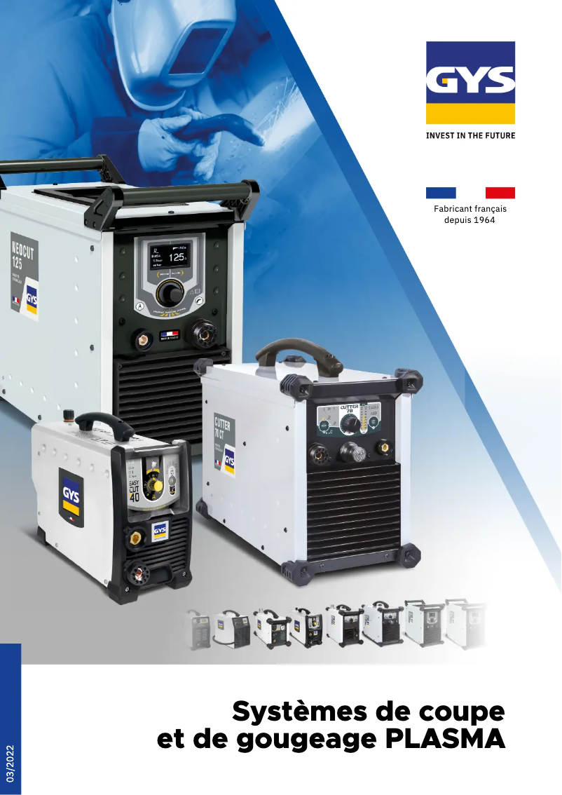 Página 1 del manual Folleto GYS Easycut 40